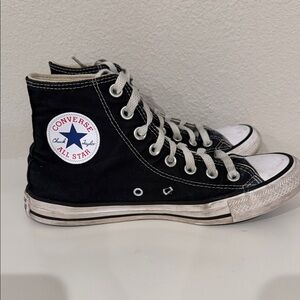 Converse Black and White High-Tops